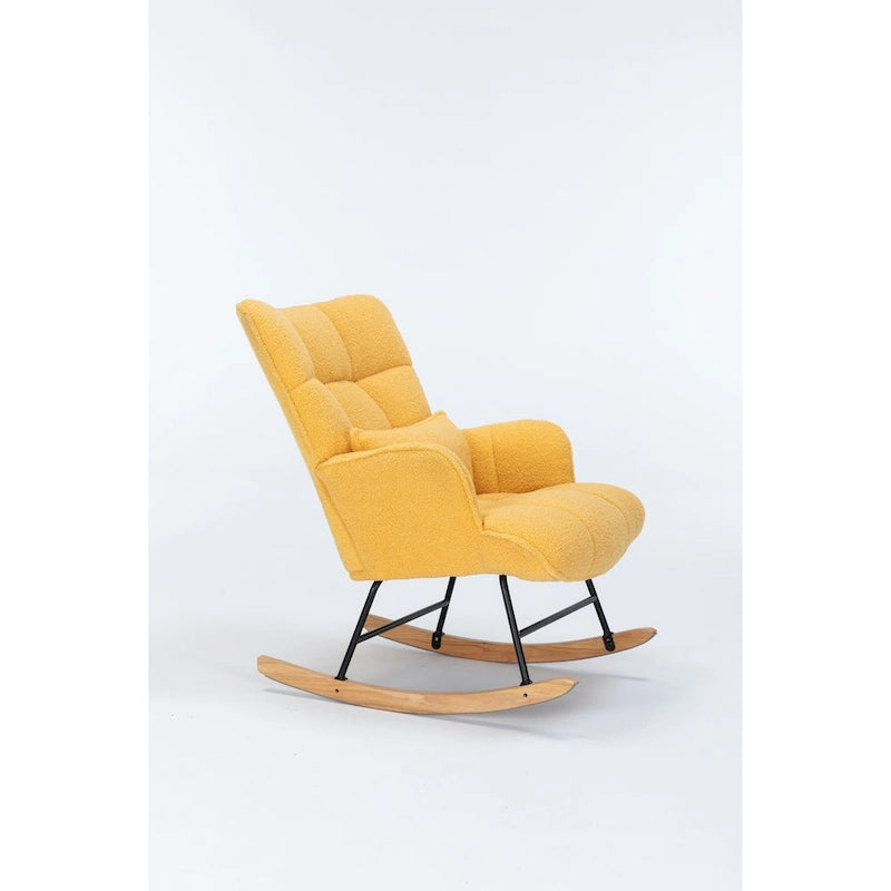 Fauteuil à bascule, fauteuil à oreilles, fauteuils à bascule modernes, fauteuil inclinable pour salon, chambre d'enfant, chambre à coucher