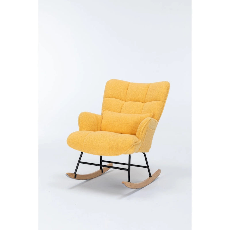 Fauteuil à bascule, fauteuil à oreilles, fauteuils à bascule modernes, fauteuil inclinable pour salon, chambre d'enfant, chambre à coucher