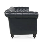 Canapé Chesterfield 3 places moderne Mid-Century 213 cm