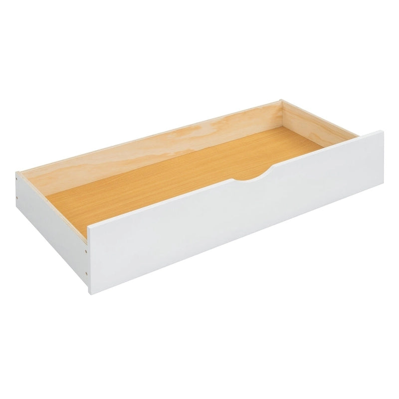 Cadre de lit Queen Size avec lit gigogne Twin XL et 2 grands tiroirs, lit plateforme en bois avec tête de lit et support à lattes
