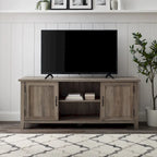 Meuble TV rainuré de 58 pouces