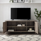 Meuble TV rainuré de 58 pouces