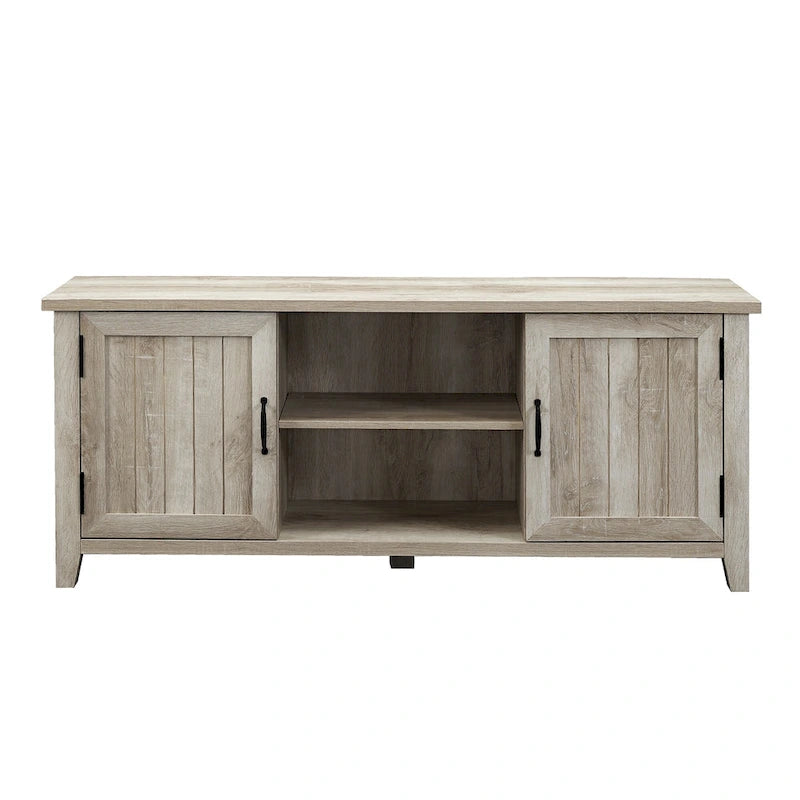 Meuble TV rainuré de 58 pouces