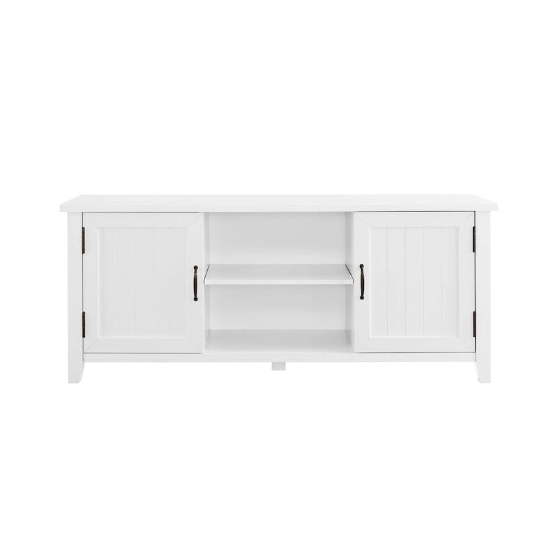 Meuble TV rainuré de 58 pouces