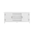Meuble TV rainuré de 58 pouces