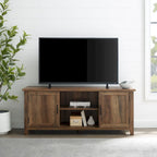 Meuble TV rainuré de 58 pouces