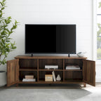Meuble TV rainuré de 58 pouces