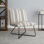 Fauteuil d'appoint capitonné