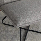 Fauteuil d'appoint capitonné
