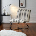 Fauteuil d'appoint capitonné