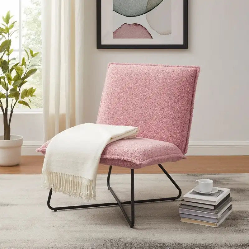 Fauteuil d'appoint capitonné