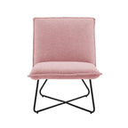 Fauteuil d'appoint capitonné