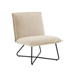 Fauteuil d'appoint capitonné