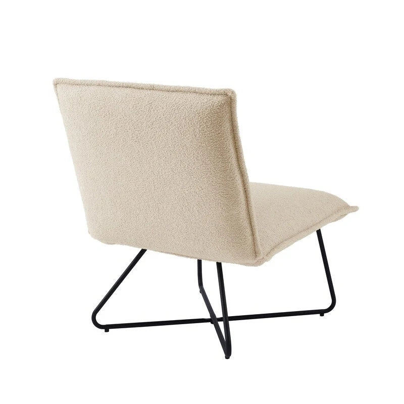Fauteuil d'appoint capitonné