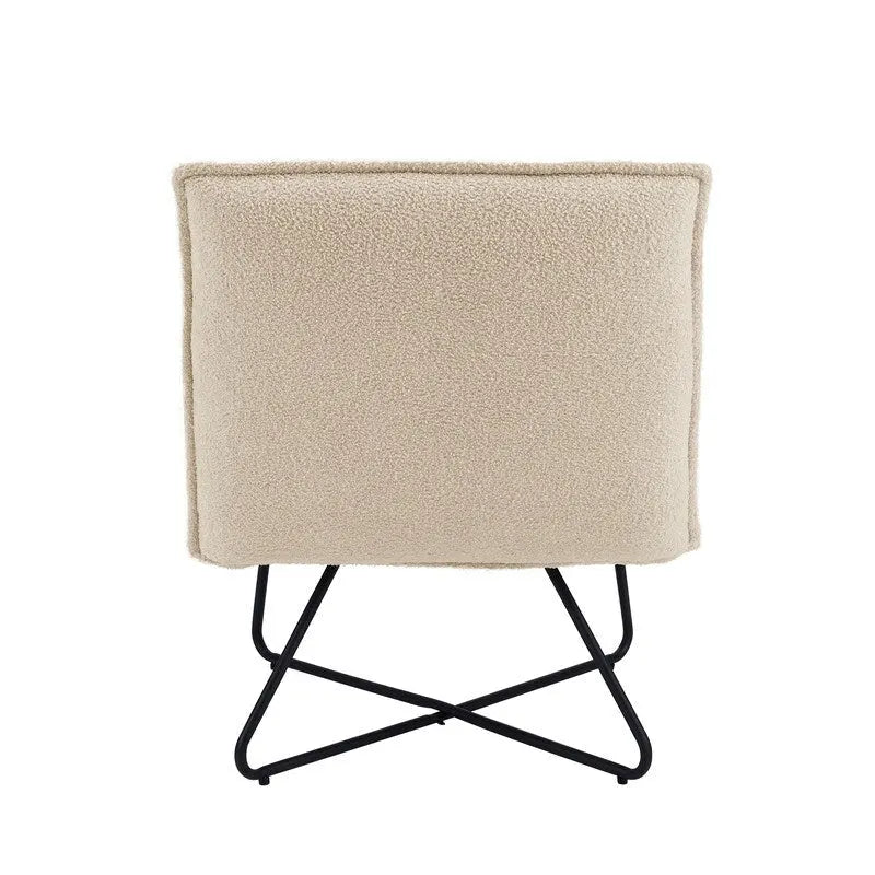 Fauteuil d'appoint capitonné
