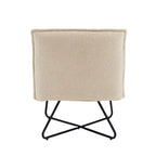 Fauteuil d'appoint capitonné