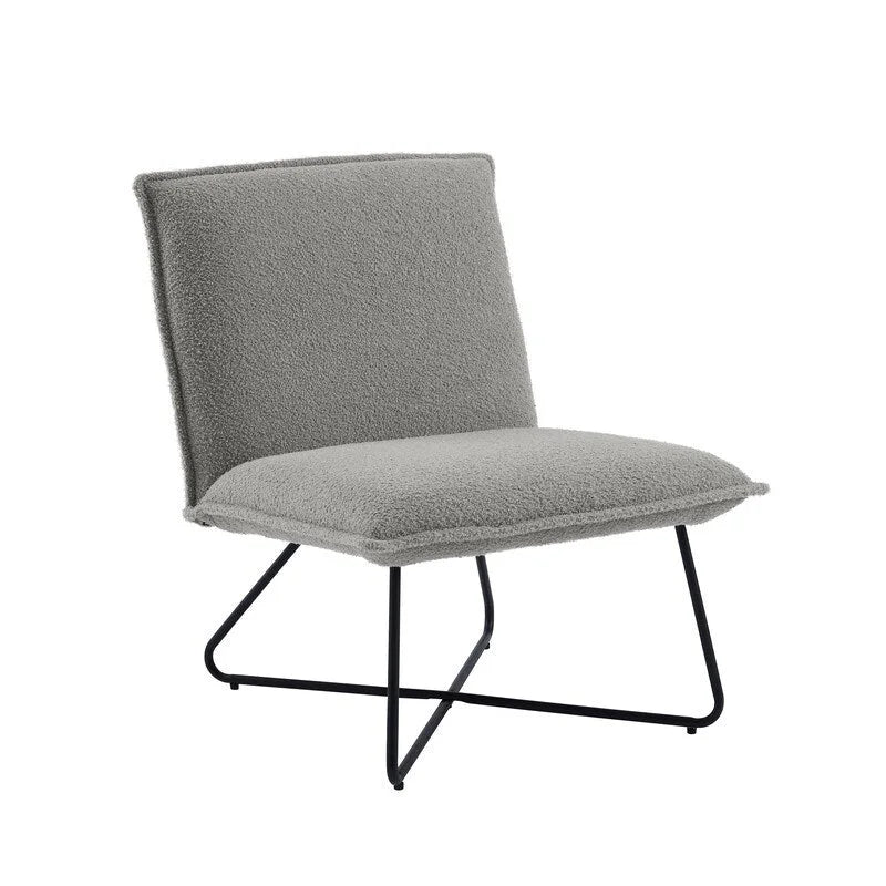 Fauteuil d'appoint capitonné