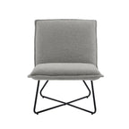 Fauteuil d'appoint capitonné