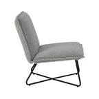 Fauteuil d'appoint capitonné