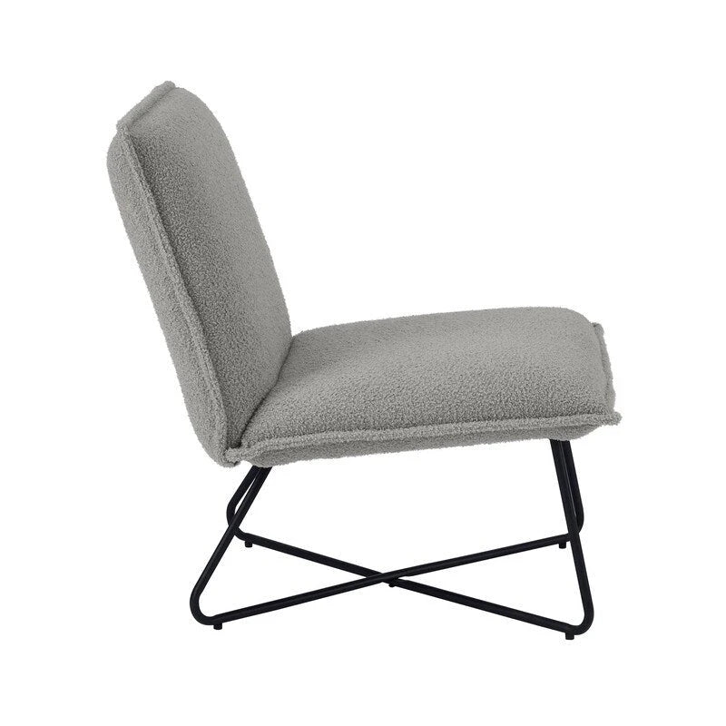 Fauteuil d'appoint capitonné