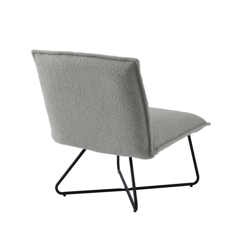 Fauteuil d'appoint capitonné