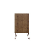 Commode basse à 6 tiroirs avec pieds en métal