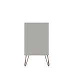 Commode basse à 6 tiroirs avec pieds en métal