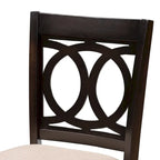 Ensemble de 2 tabourets de bar modernes et contemporains