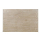 Table basse en bois recyclé, grande, 170 cm de long, finition blanchie patinée