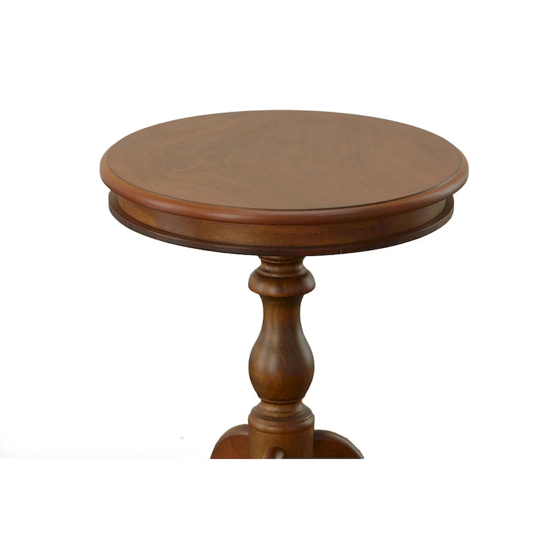 Table d'appoint avec pied piédouche tourné