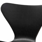 Ensemble de 4 chaises de salle à manger modernes et contemporaines en plastique/métal