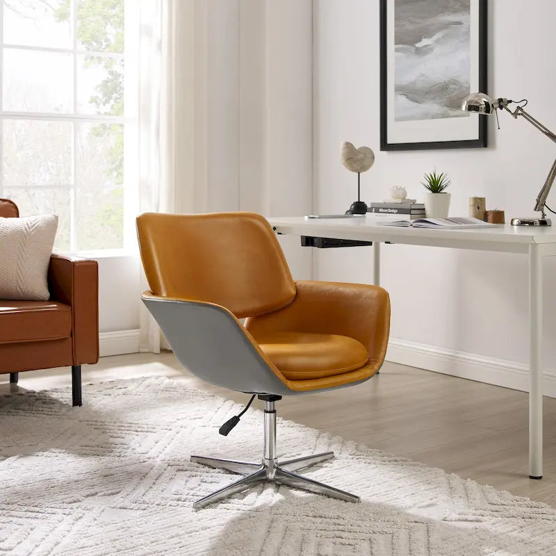 Fauteuil de bureau moderne pivotant et réglable
