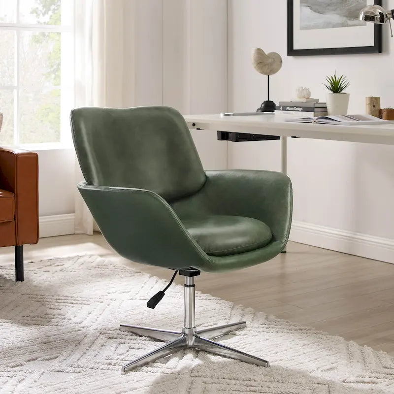 Fauteuil de bureau moderne pivotant et réglable