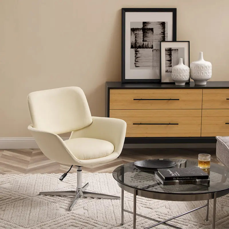 Fauteuil de bureau moderne pivotant et réglable