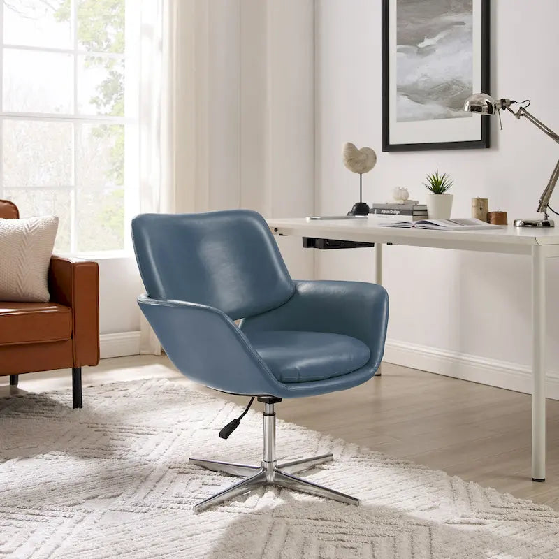 Fauteuil de bureau moderne pivotant et réglable