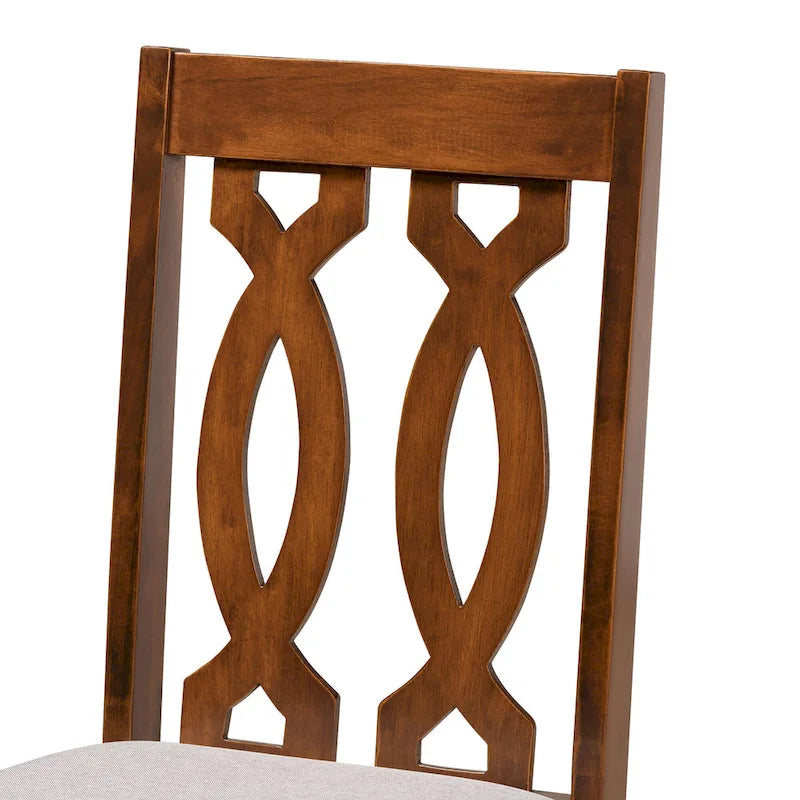Ensemble de 2 chaises de salle à manger modernes et contemporaines