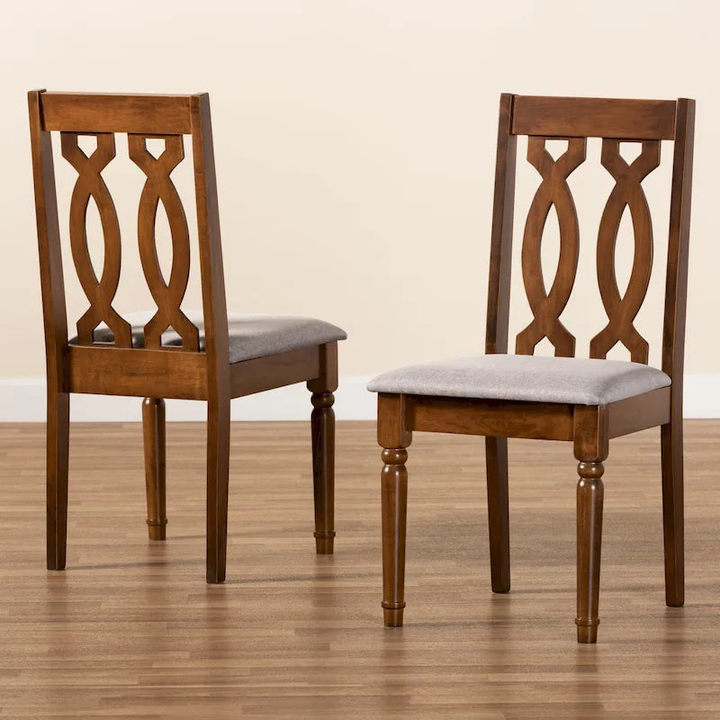 Ensemble de 2 chaises de salle à manger modernes et contemporaines