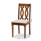 Ensemble de 2 chaises de salle à manger modernes et contemporaines