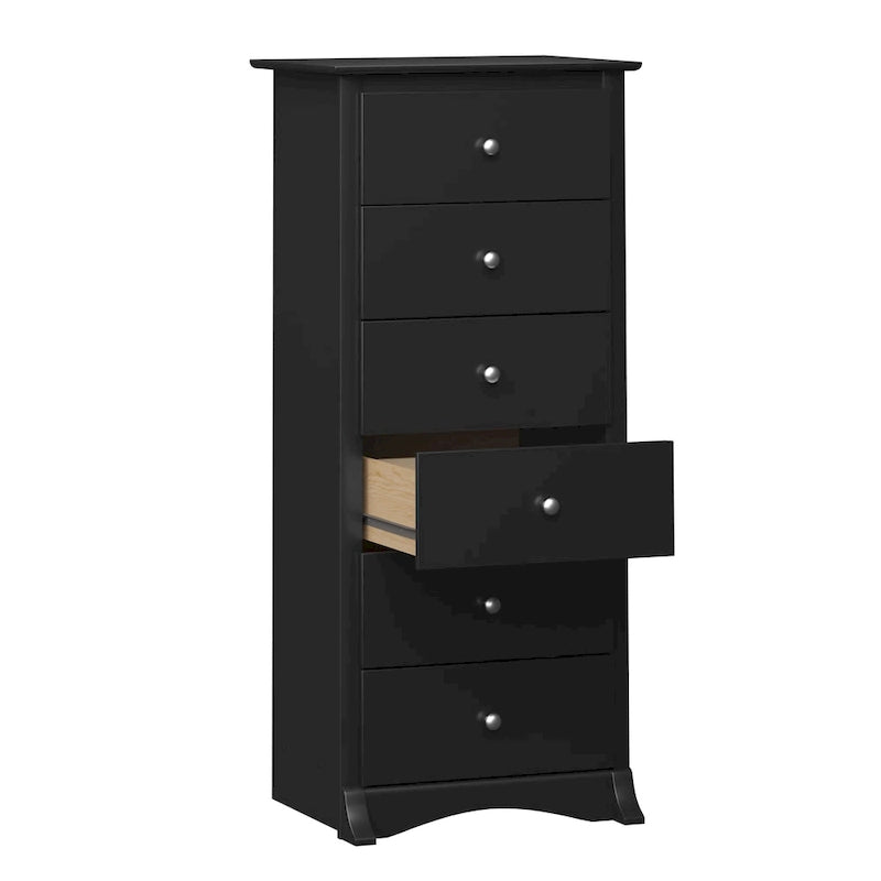 Commode de chambre à 6 tiroirs, grande commode, rangement et organisateur de vêtements