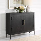 Armoire 2 portes chêne foncé – 40,25 L X 32,5 H X 11,625 P (po)