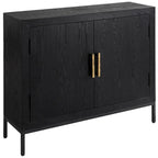 Armoire 2 portes chêne foncé – 40,25 L X 32,5 H X 11,625 P (po)
