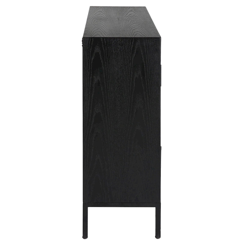 Armoire 2 portes chêne foncé – 40,25 L X 32,5 H X 11,625 P (po)