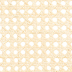 Chaise de salle à manger en rotin avec coussin (lot de 2) - 19 larg. x 17,5 long. x 32 haut.