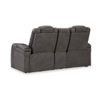 Causeuse inclinable électrique avec console – 74 larg. x 43 prof. x 43 haut.