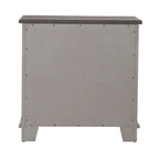 Meuble d'appoint Riverstone blanc et tabac