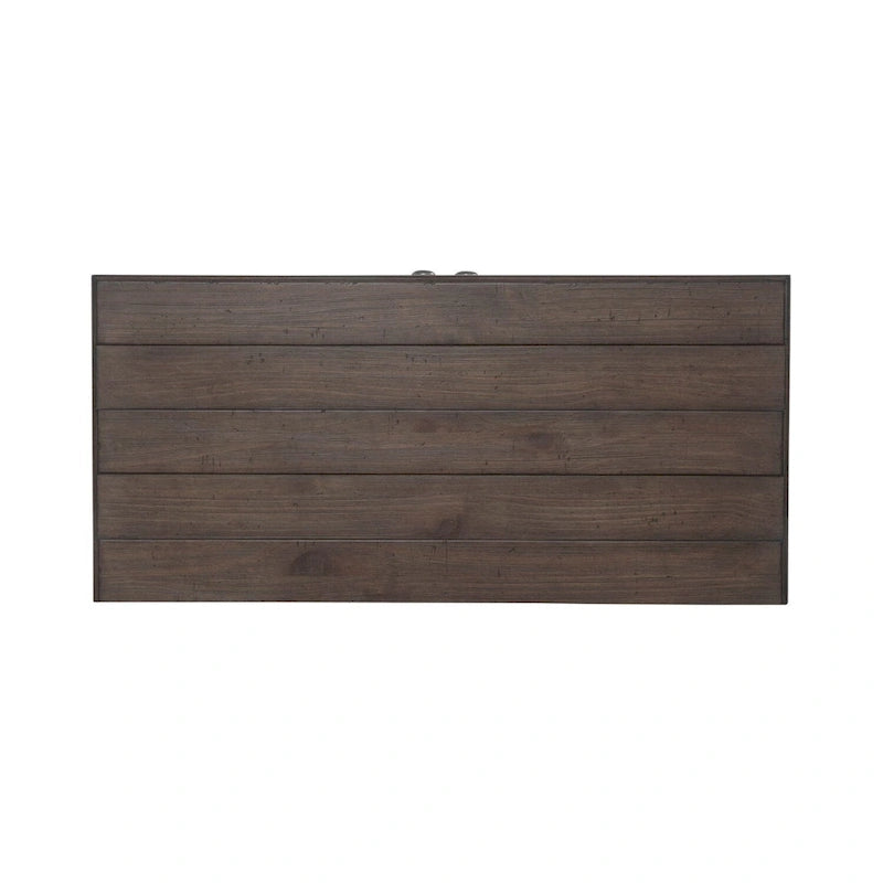 Meuble d'appoint Riverstone blanc et tabac