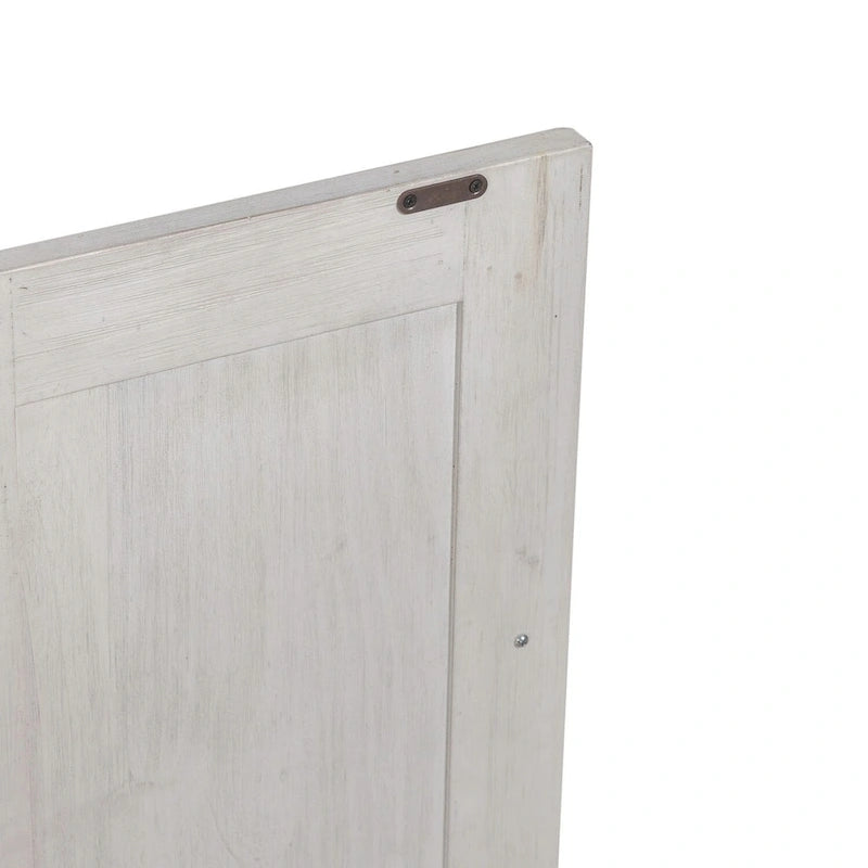 Meuble d'appoint Riverstone blanc et tabac