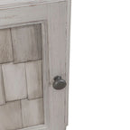 Meuble d'appoint Riverstone blanc et tabac