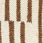 Table basse ottomane rembourrée en Kilim de laine