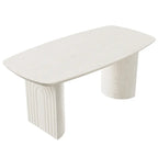 Grande table de salle à manger d'appoint en bois